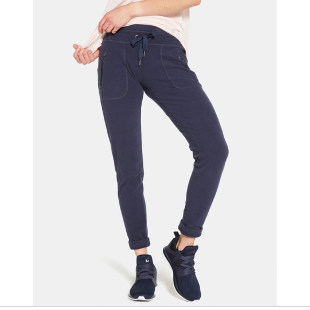 Sweaty Betty Liberty Luxe Pants Blue XS NWT